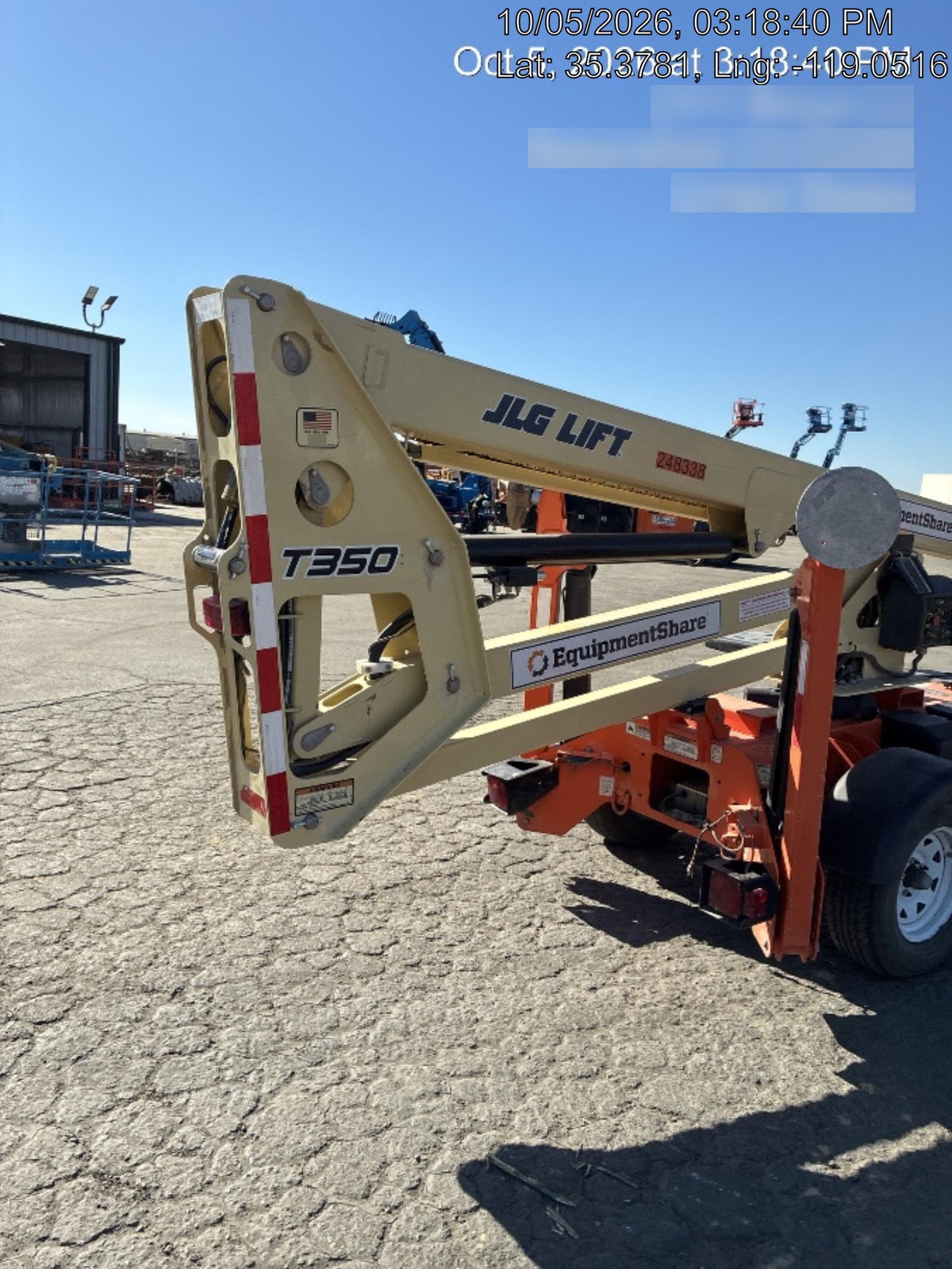 2022 JLG T350