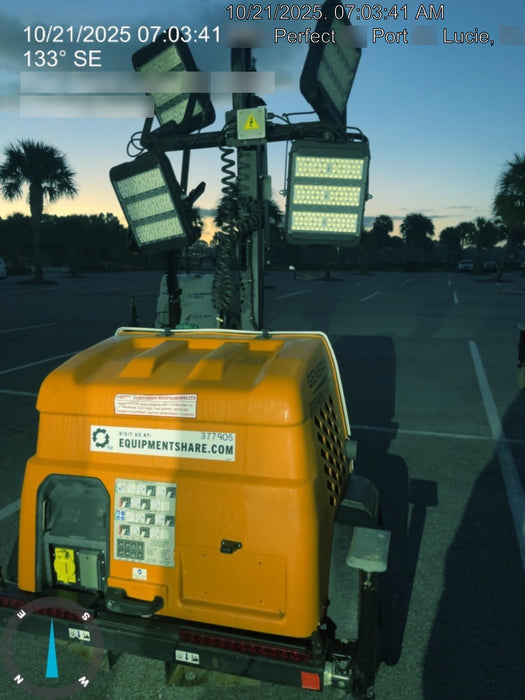 2023 Generac MLT2 Diesel, Flex Switch 120V Input, Powerzone Controller, 
(4) 320W LED Lights, 4kW Generator, 39.9 Gal Fuel Tank, 2" Ball, T3