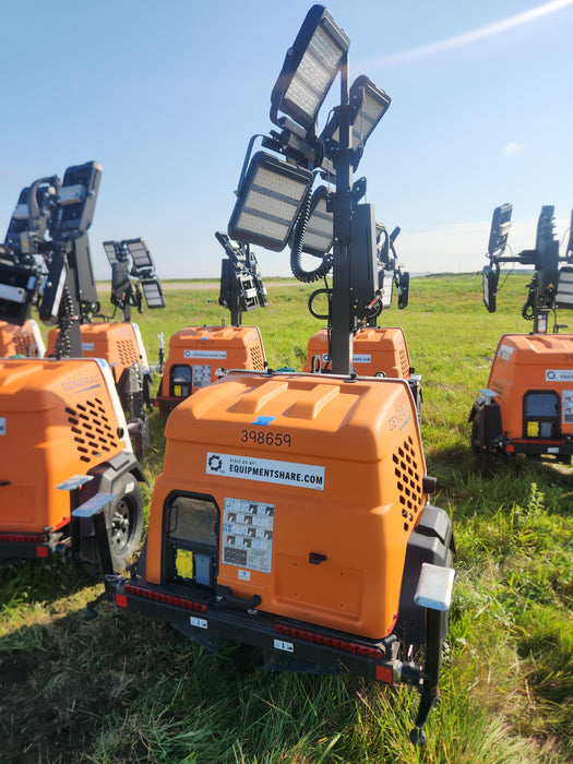 2024 Generac MLT2 Diesel, Flex Switch 120V Input, Powerzone Controller, 
(4) 320W LED Lights, 4kW Generator, 39.9 Gal Fuel Tank, 2" Ball, T3