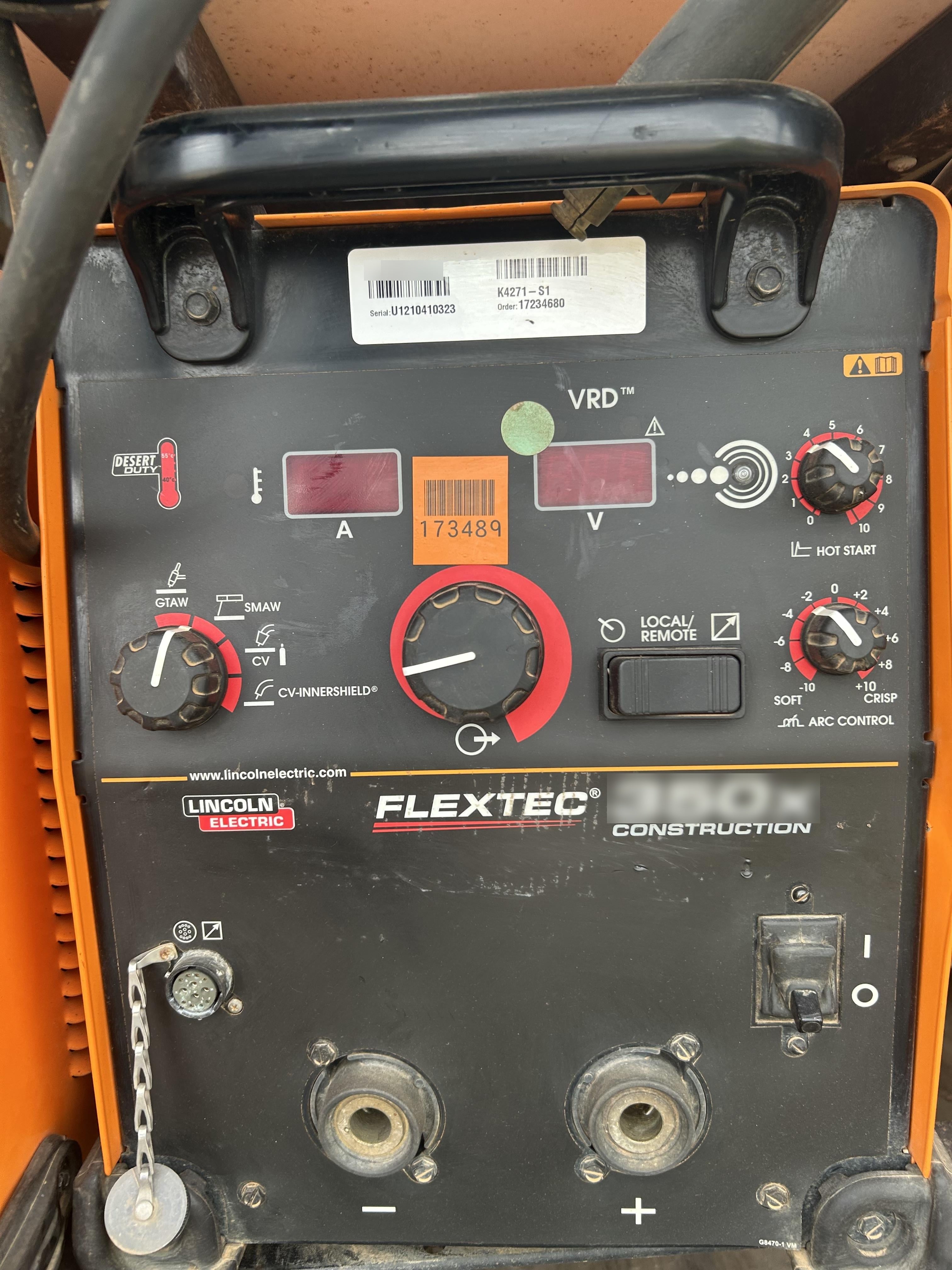 2021 LINCOLN ELECTRIC FLEXTEC 350X