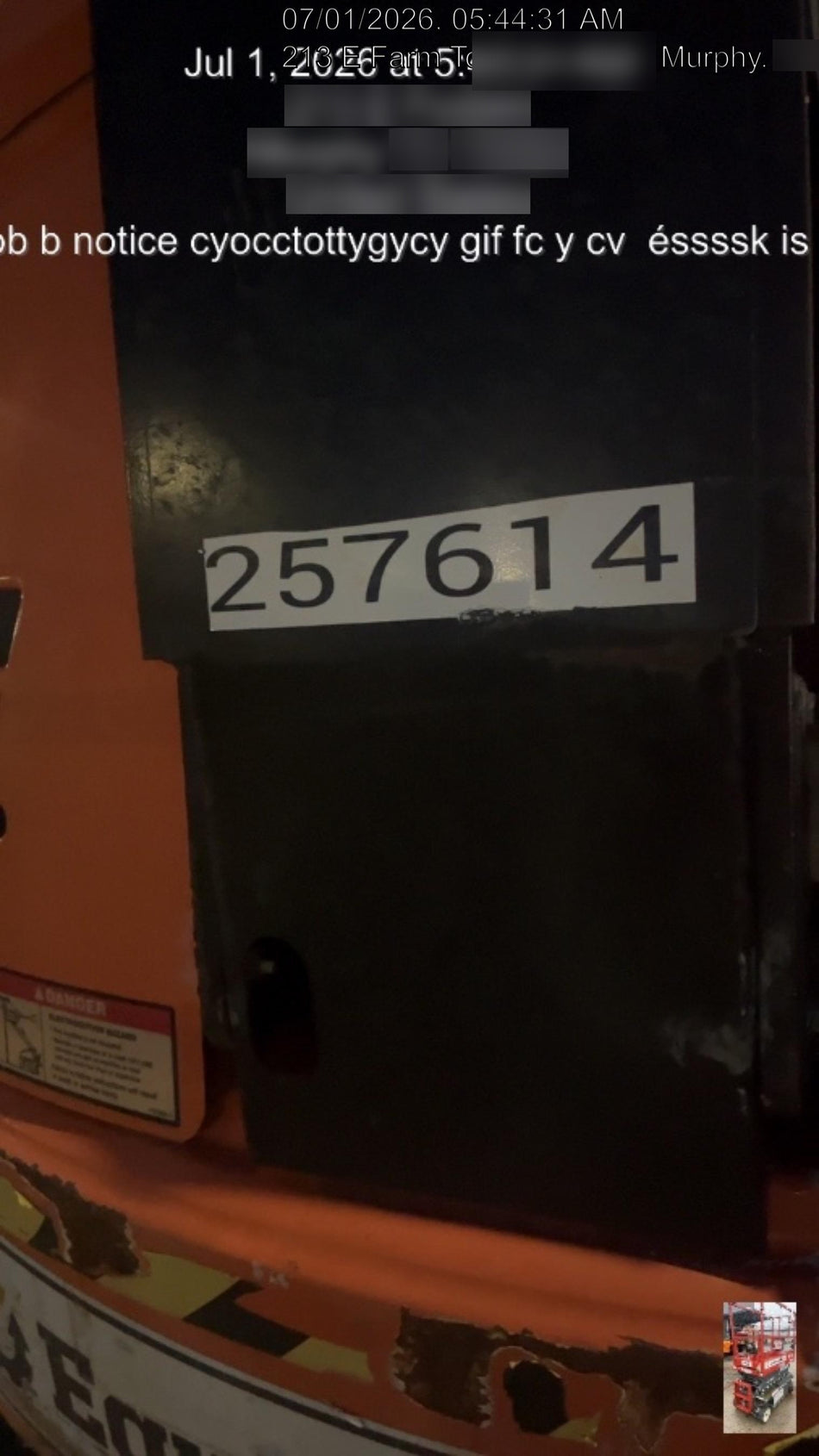 2022 JLG 460SJ