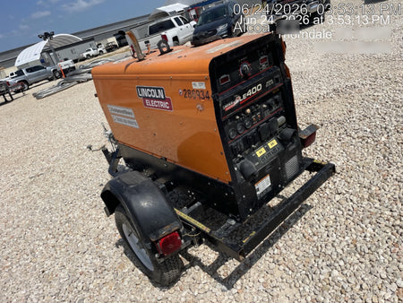 2022 Lincoln Electric LE400 Kubota V1505, Trlr, Cable Rack, Light Kit, ES Decals, T3