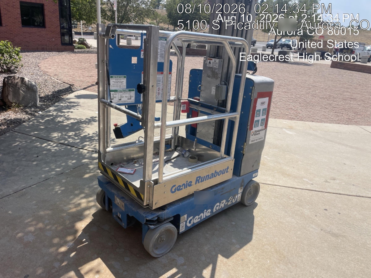 2019 GENIE GR-20