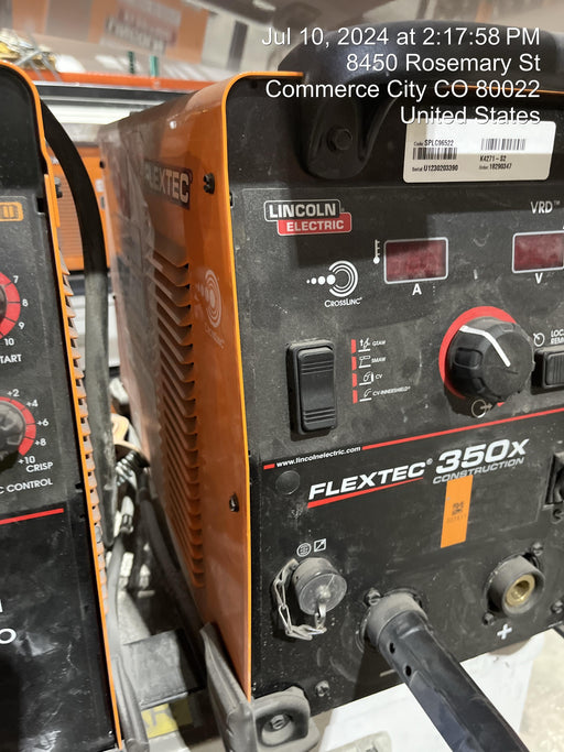 2023 LINCOLN ELECTRIC FLEXTEC 350X