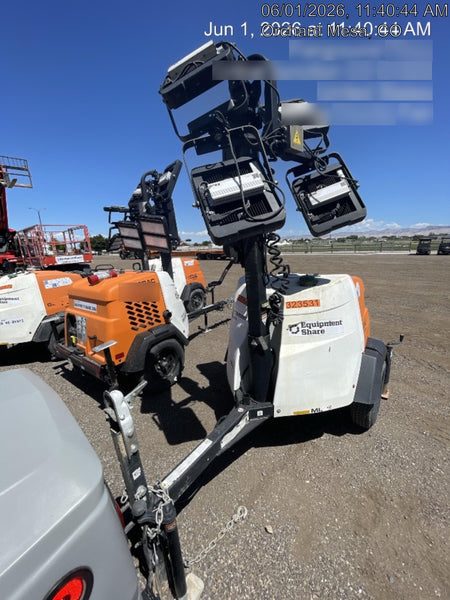 2023 Generac MLT2 Diesel, Flex Switch 120V Input, Powerzone Controller, (4) 320W LED Lights, 4kW Generator, 39.9 Gal Fuel Tank, 2" Ball, T3
