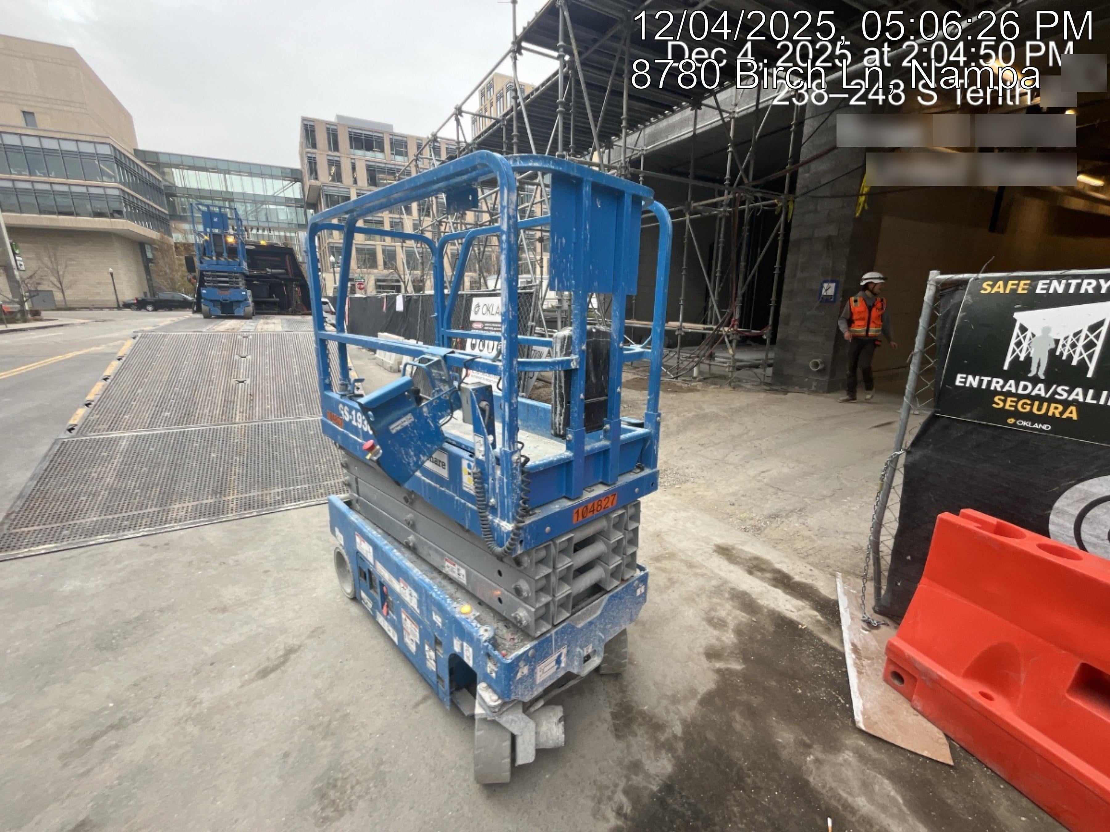 2020 Genie GS-1930 Standard Machine, 800W Inverter