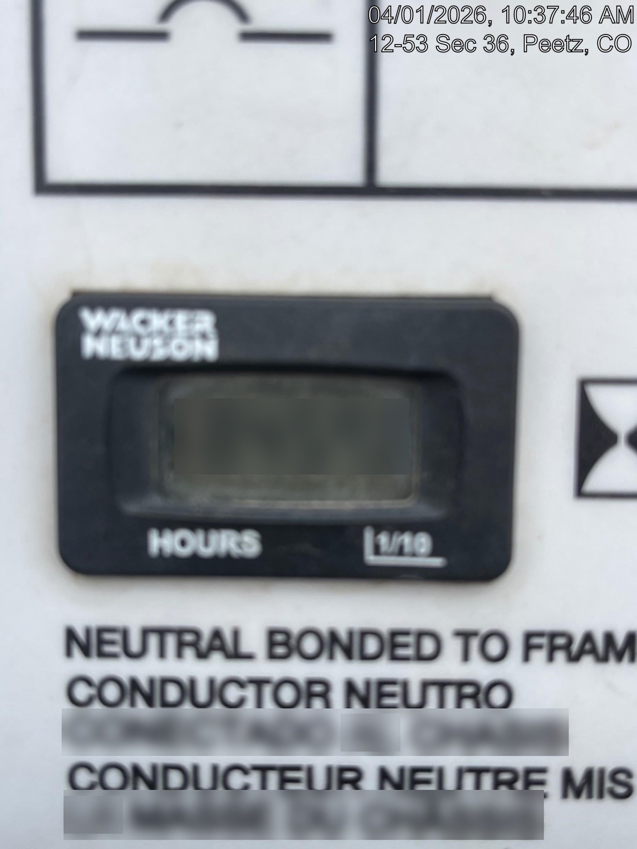 2018 Wacker Neuson LTV6L-MH Wacker Neuson LTV6L Mobile Light Tower w/Fuel Level Sensor Installed