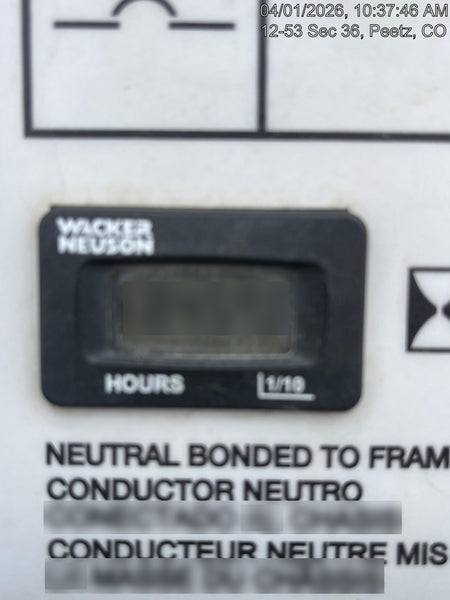 2018 Wacker Neuson LTV6L-MH Wacker Neuson LTV6L Mobile Light Tower w/Fuel Level Sensor Installed
