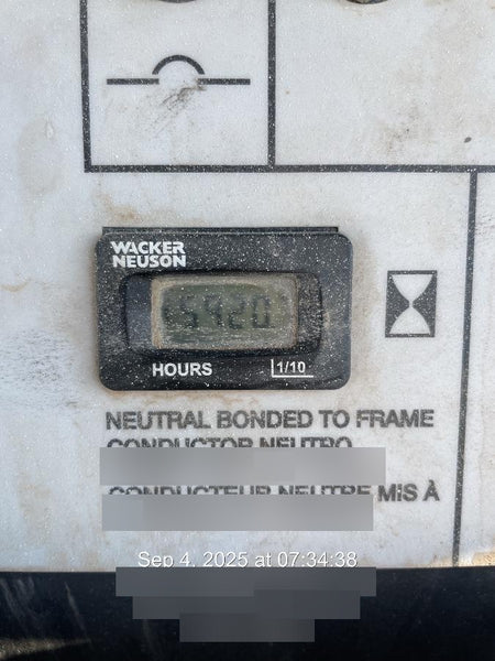 Wacker Neuson LTV6K-MH Wacker Neuson LTV6K Mobile Light Tower w/Fuel Level Sensor Installed