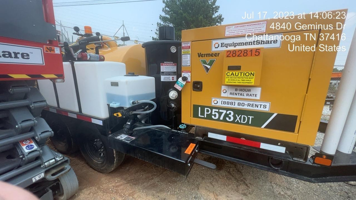 2022 Vac-Tron LP573XDT T4 Koehler Diesel Engine, 500 Gallon Debris Tank, x2 100 Gallon Water Tanks