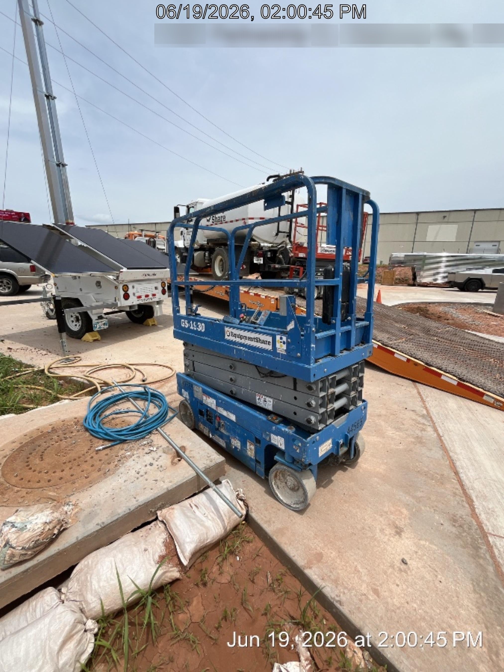 2019 Genie GS-1930 Fixed rails with chain Entry