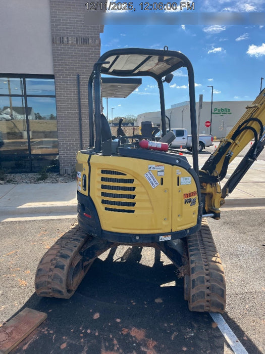 2020 Yanmar ViO35PR Open ROPS / Rubber Track / NO COUPLER