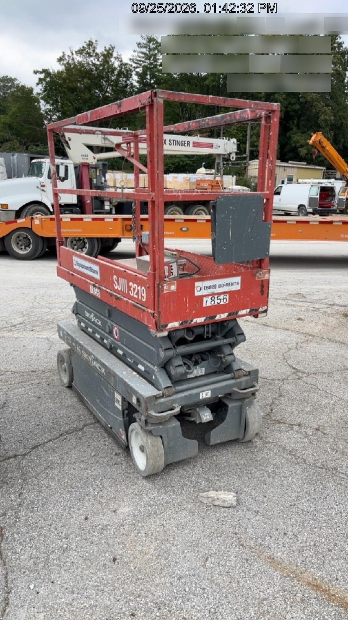 2018 Skyjack SJIII-3219 Skyjack SJIII3219 Scissor Lift w/Trojan Batteries