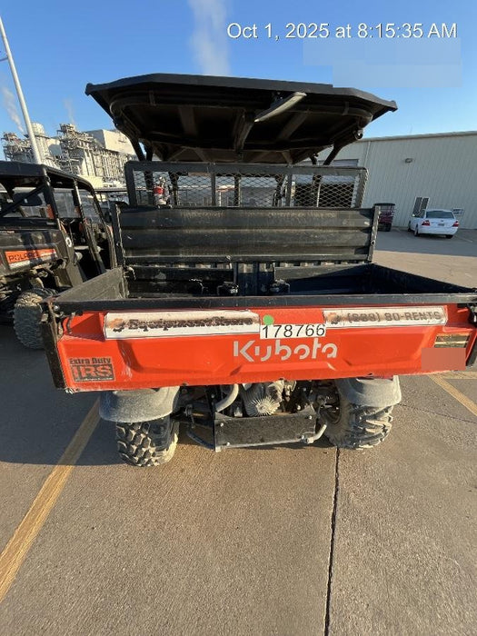 2021 Kubota RTV-X1140W-H Plastic Canopy, Windshield Acrylic Clear, LED Strobe Light, Wire Harness Kit, Back up Alarm