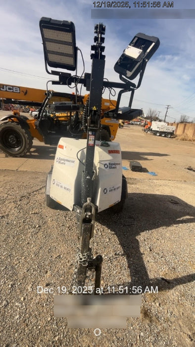 2024 Generac MLT2 Diesel, Flex Switch 120V Input, Powerzone Controller, 
(4) 320W LED Lights, 4kW Generator, 39.9 Gal Fuel Tank, 2" Ball, T3