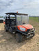 2022 Kubota RTV-X1140W-H Plastic Canopy, Windshield Acrylic Clear, LED Strobe Light, Wire Harness Kit, Back up Alarm
