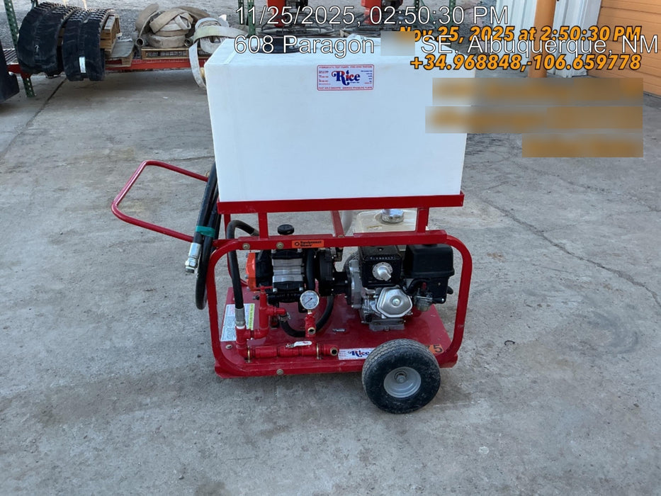 2025 RICE HYDRO DPH-8