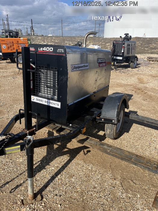 2024 Lincoln Electric LE400 Kubota V1505, Trlr, Cable Rack, Light Kit, ES Decals, T3