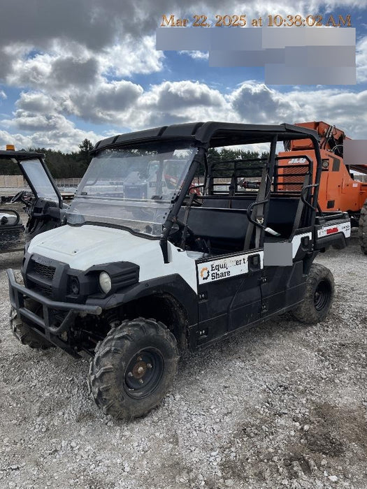 2018 Kawasaki MULE PRO-DX Kawasaki Mule 4x4 Diesel UTV w/Hard Top, Windshield, Beacon, Backup Alarm, ES Keypad/Hardware Installed