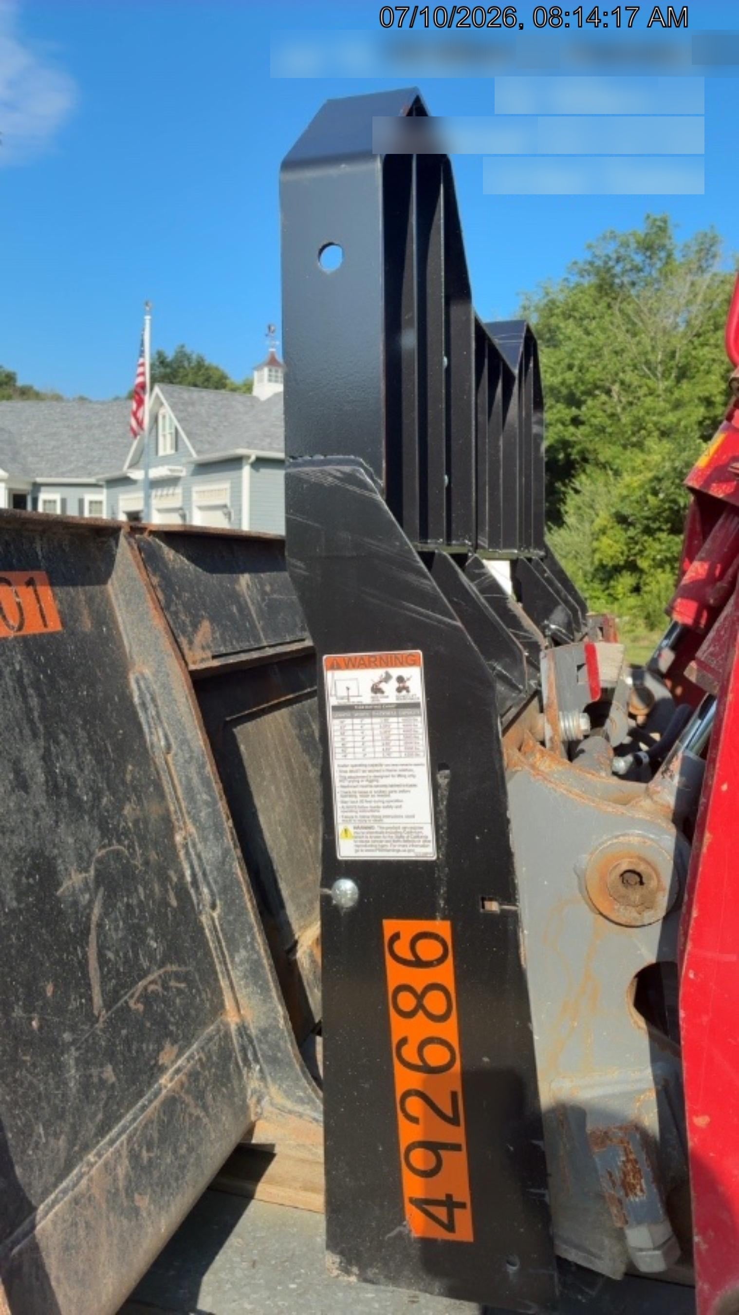 2025 TAKEUCHI 76" Smooth Bucket - Takeuchi