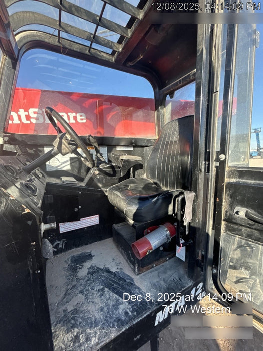 2019 Manitou MTA12042 120hp T4F, Cab/Heat/Air, Cab and Boom LED work lights, Auxiliary Hydraulics, Solid Tires, Amber strobe, Lift Hook 66" Carriage, 60" Forks