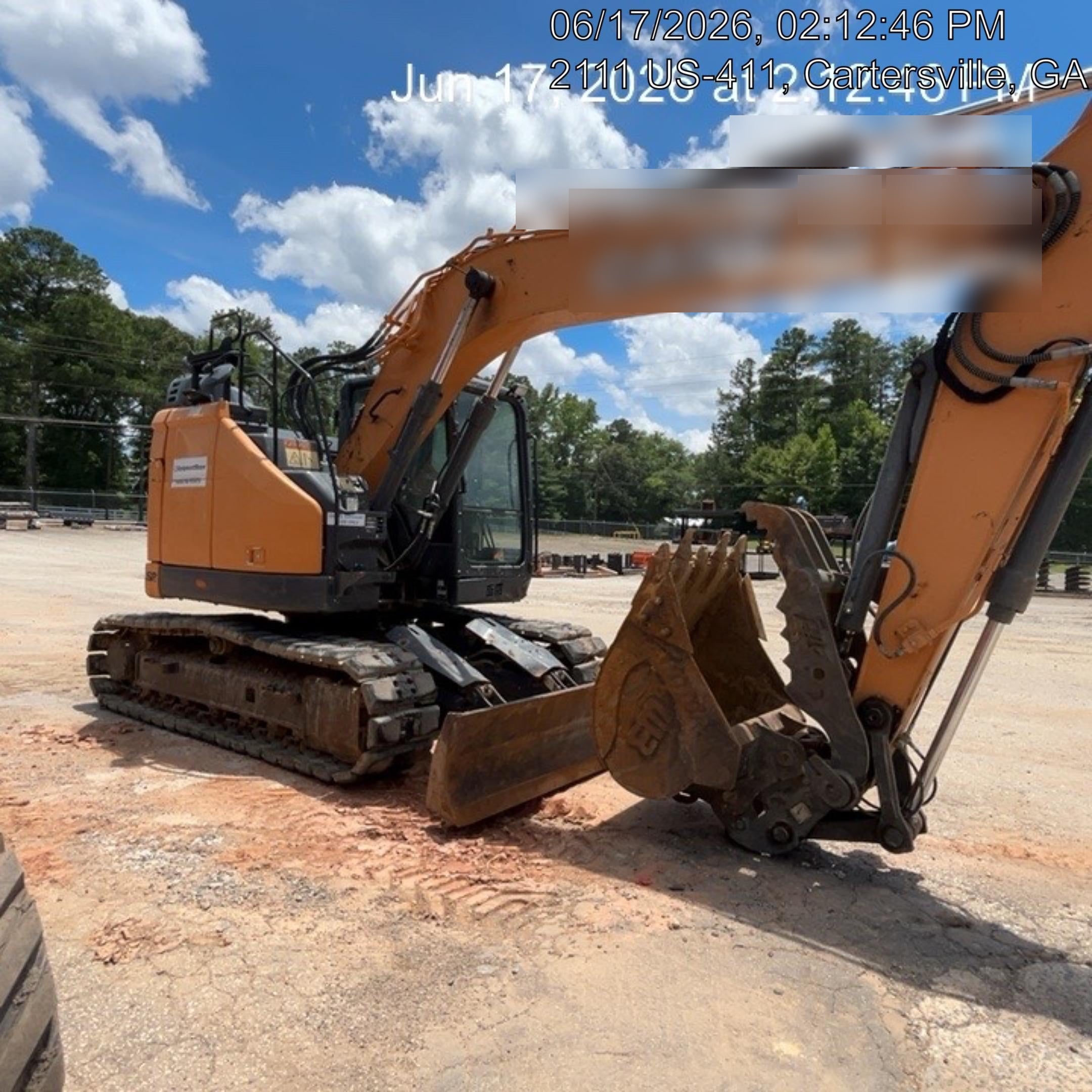 2022 CASE CX145D SR