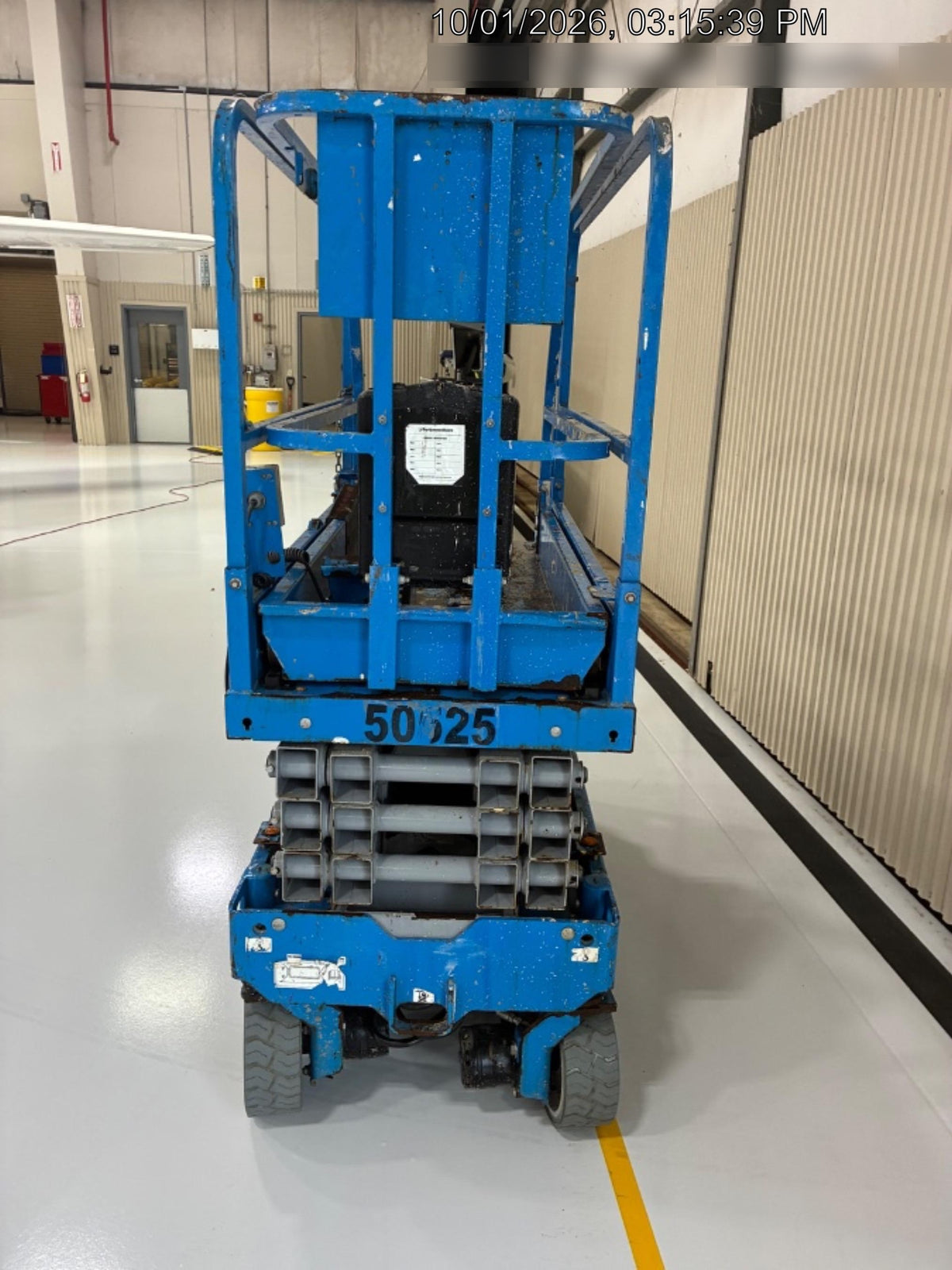 2019 Genie GS-1930 Fixed Rails with Chain Entry