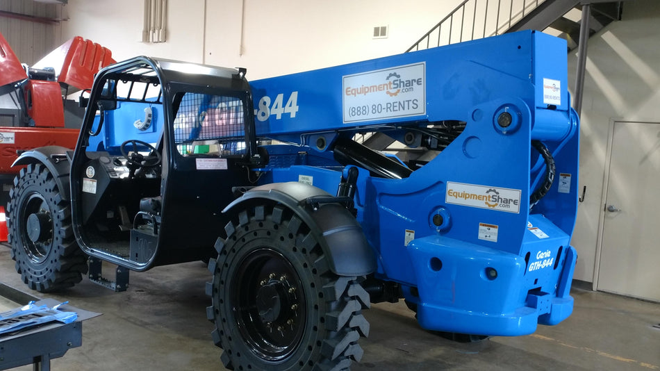 2017 Genie GTH-844 Genie GTH 844, Solid Tires, 60" carriage, Open ROPS - GTH08E-10905