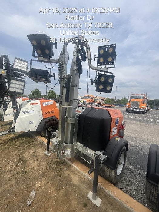 2024 Wanco WLTT-4MM4K Diesel, Deep Sea Controller, Shore Power Plug, Auto Start, (4) 350W LED Floodlights, 4kW Generator, 60 Gal Fuel Tank, 2" Ball, T3