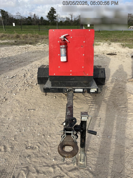 2022 Shindaiwa DGW400MDL Kubota D902 Engine, 23 HP, Dual Op Welder, Wire, Arc, Droop Stick, Tig, and CC Stick Functionality, Simulphase, 3 Phase and 1 Phase Gen Output, Single Axle NB Trlr, Slr Trckl Chrg 12V 12W, Fire Ext