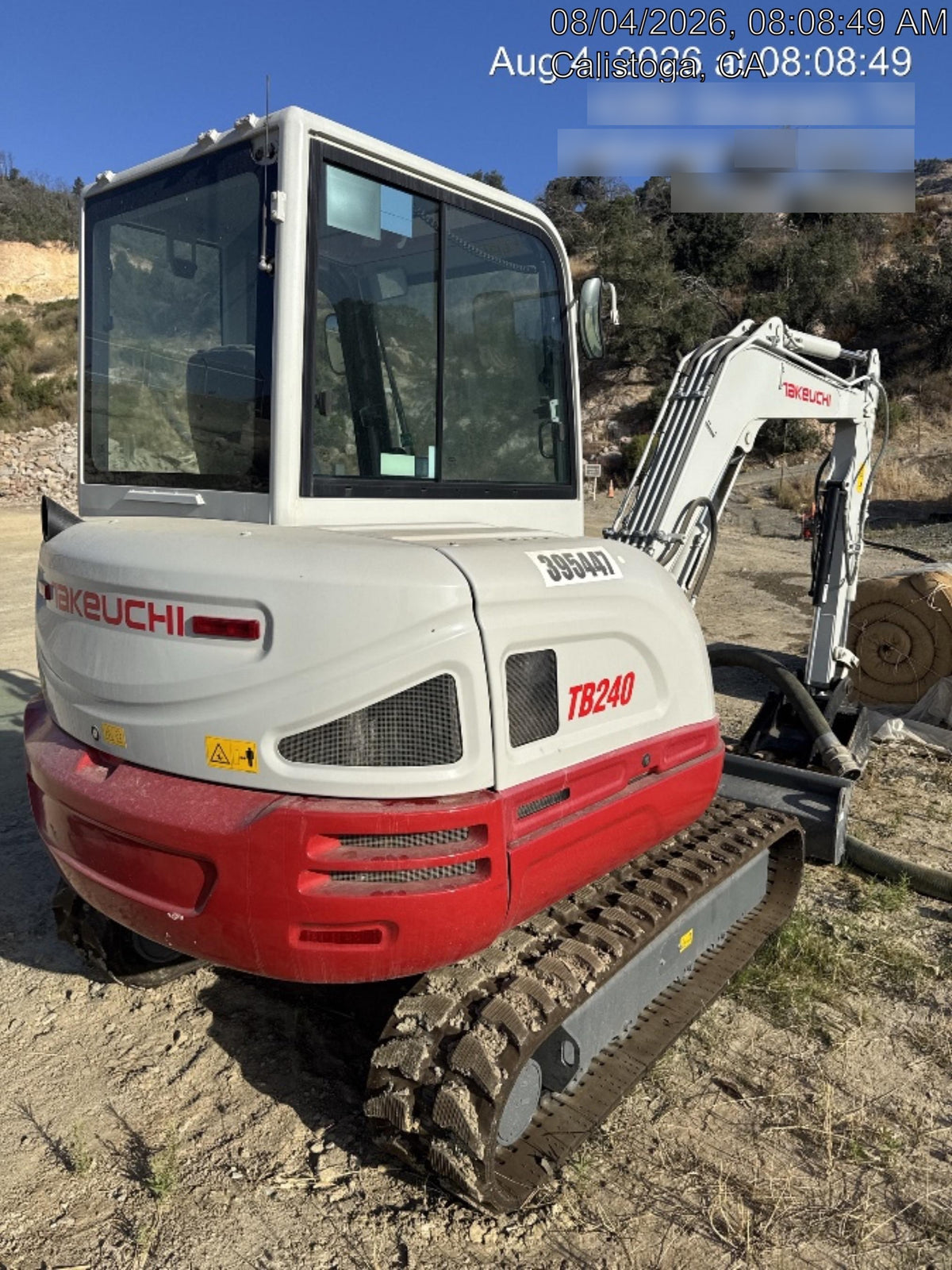 2024 TAKEUCHI TB240-CR