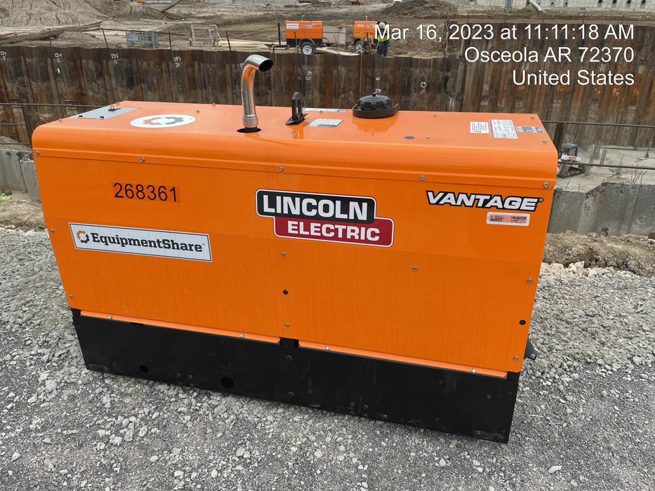 2022 Lincoln Electric LE400 Kubota V1505, Trlr, Cable Rack, Light Kit, ES Decals, T3