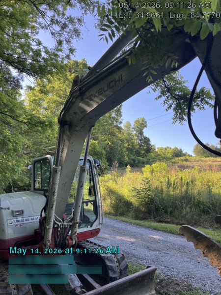 2019 Takeuchi TB290 Takeuchi TB290 Cab/Heat/AC w/Rubber Tracks, Auxiliary Hydraulics, Dozer Blade, Manual QC, 18/24/36" Buckets, Hydraulic Thumb Installed