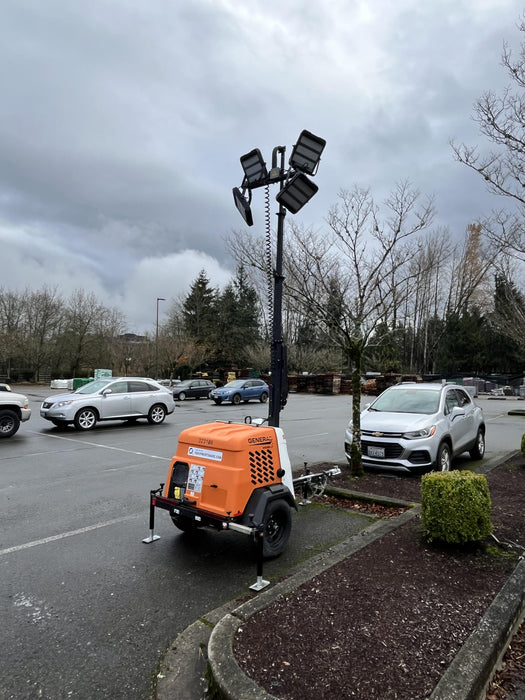 2023 Generac MLT2 Diesel, Flex Switch 120V Input, Powerzone Controller, (4) 320W LED Lights, 4kW Generator, 39.9 Gal Fuel Tank, 2" Ball, T3