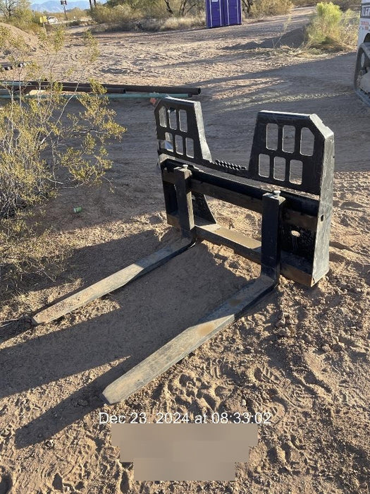 2021 FEMA 60" Skid Steer Forks FEMA