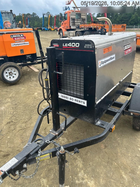 2024 Lincoln Electric LE400 Kubota V1505, Trlr, Cable Rack, Light Kit, ES Decals, T3