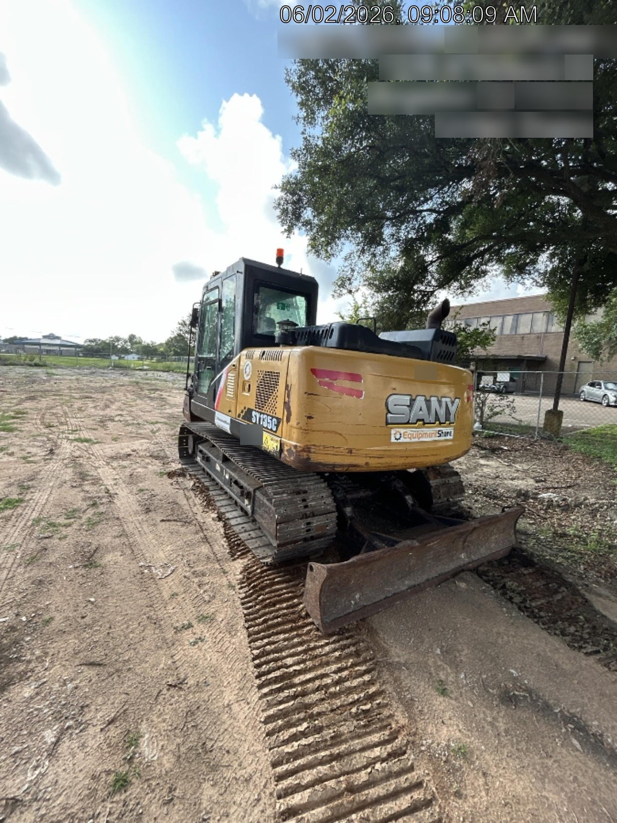 2018 SANY SY135C