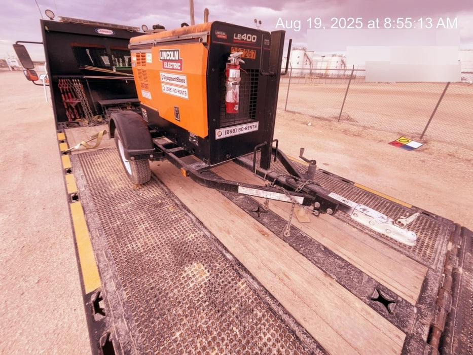 2023 Lincoln Electric LE400 Kubota V1505, Trlr, Cable Rack, Light Kit, ES Decals, T3