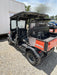 Kubota RTV-X1140W-H 4wd Utility Cart, LED Strobe, Windshield Tempered Glass, Pastic Canopy, Wire Harness Kit, Backup Alarm