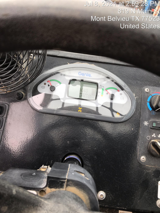 2018 Manitou MTA10055 Manitou MTA 10055 w/Cab/Heat/AC, Work Lights/Strobe, Aux Hyd, Solid Tires, Lift Hook, 66" Carriage, 60" Forks