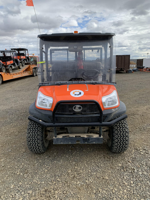 2021 Kubota RTV-X1140W-H Plastic Canopy, Windshield Acrylic Clear, LED Strobe Light, Wire Harness Kit, Back up Alarm