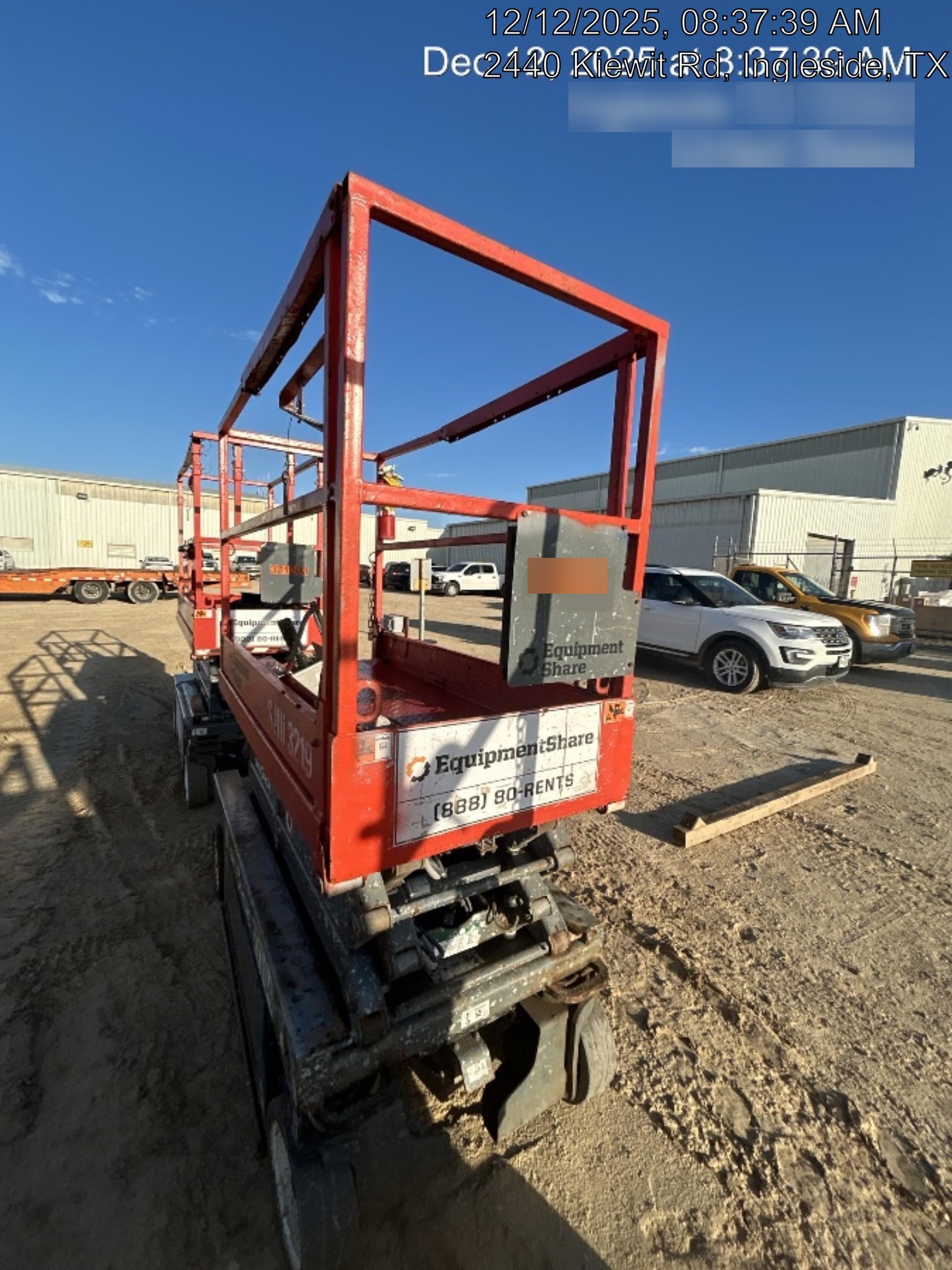 2019 Skyjack SJIII-3219 Standard Options