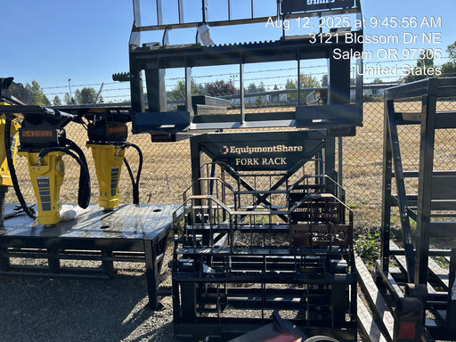 2025 FLUID POWER SUPPORT Fork Rack