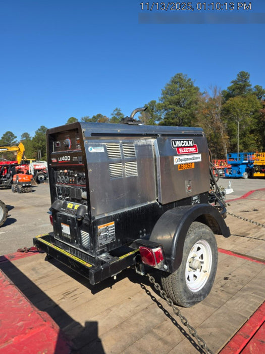 2024 Lincoln Electric LE400 Kubota V1505, Trlr, Cable Rack, Light Kit, ES Decals, T3