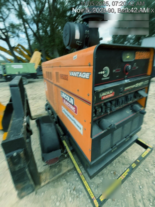 2021 Lincoln Electric Vantage 549X Ready Pak 3, ORANGE (includes trailer, cable rack, fender light kit)