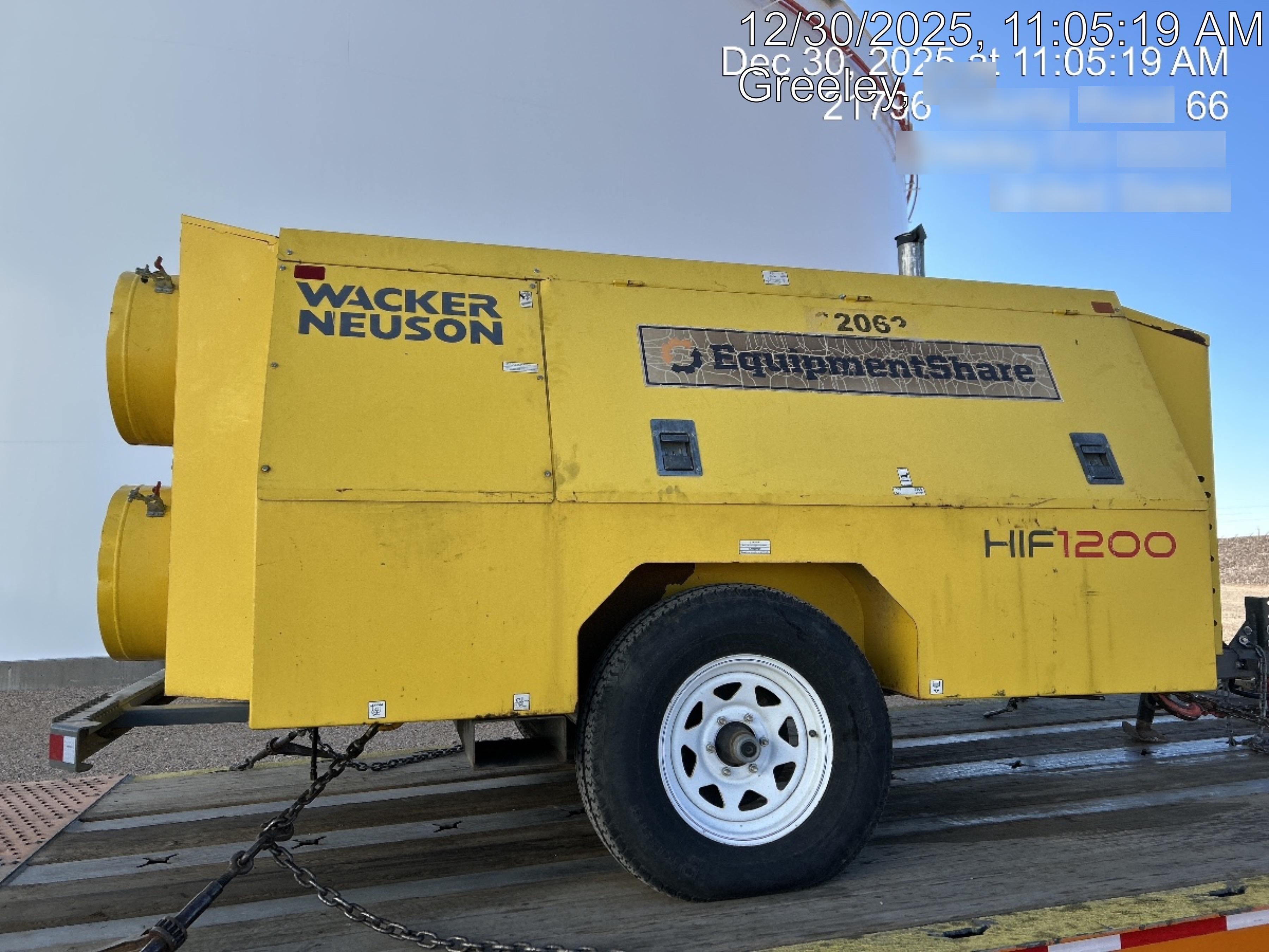 2019 WACKER NEUSON HIF 1200