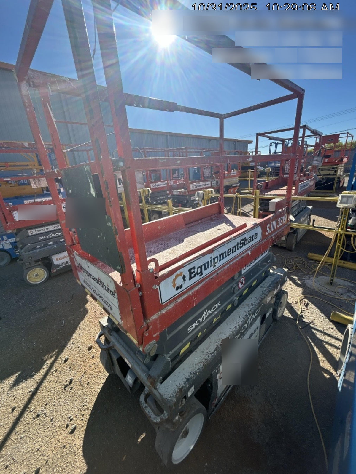 2019 Skyjack SJIII-3219 Standard w/Trojan Batteries