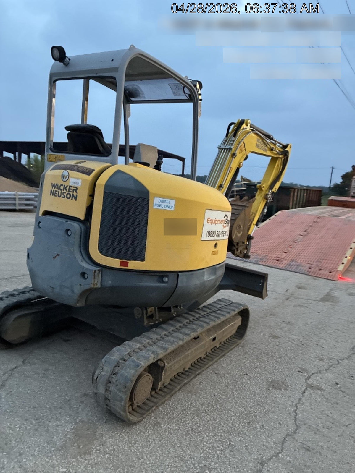 2018 WACKER NEUSON EZ38