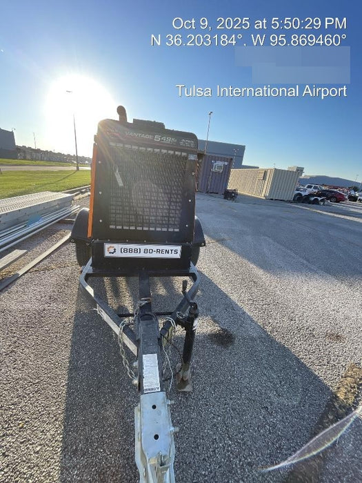 2021 Lincoln Electric Vantage 549X Ready Pak 3, ORANGE (includes trailer, cable rack, fender light kit)