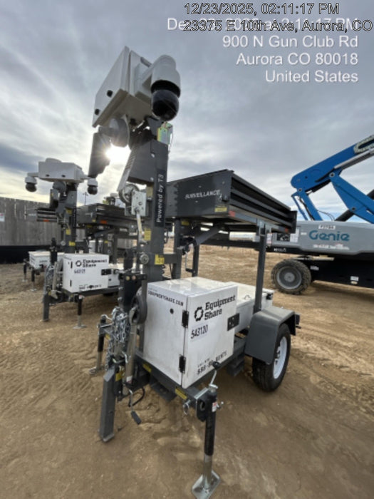 2025 NATIONAL SIGNAL Sunray Solar-Powered Mobile Integrator Tower